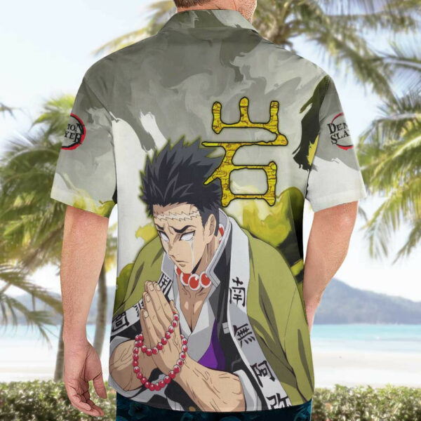 Gyomei Demon Slayer Hawaiian Shirt Anime 4.jpg