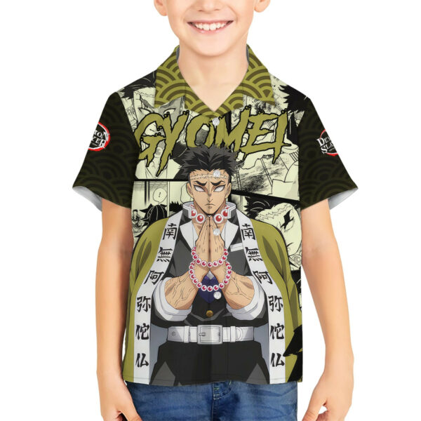 Gyomei Himejima Demon Slayer Hawaiian Shirt Anime Mix Manga 5.jpg