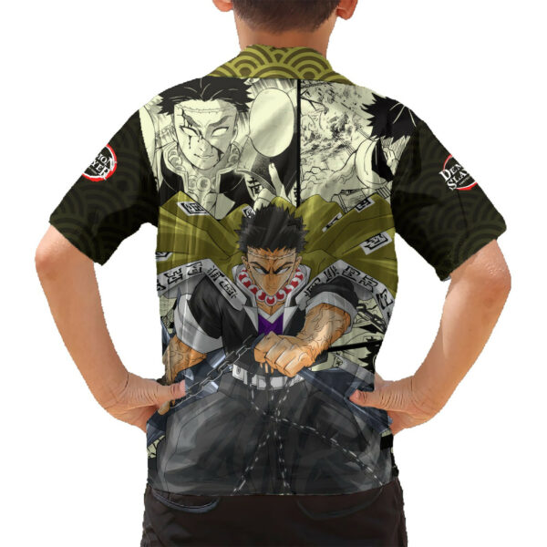 Gyomei Himejima Demon Slayer Hawaiian Shirt Anime Mix Manga 6.jpg