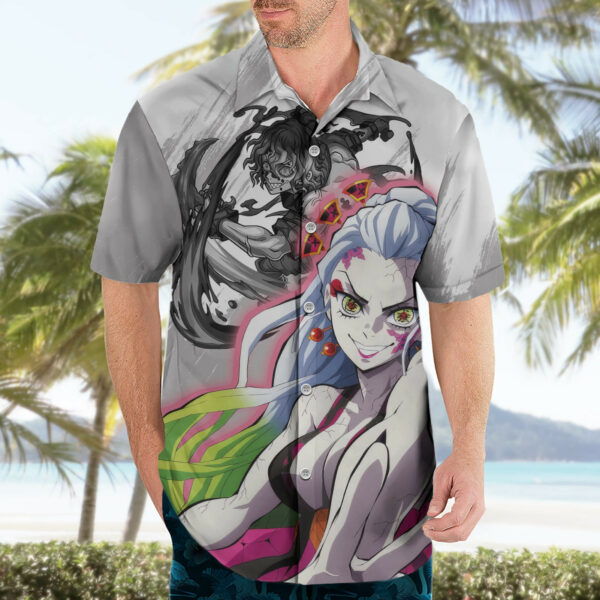 Gyutato and Daki Hawaiian Shirt Demon Slayer 3.jpg