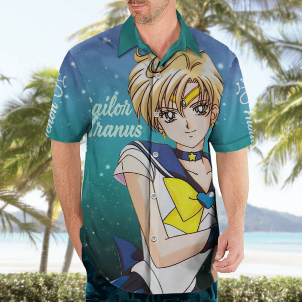 Haruka Tenoh Hawaiian Shirt Sailor Uranus Sailor Moon Anime 3.jpg