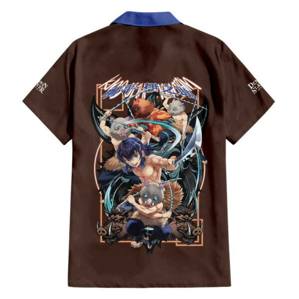Hashibira Inosuke Demon Slayer Hawaiian Shirt Japan Anime 1.jpg