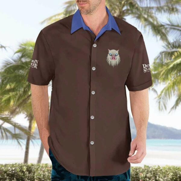 Hashibira Inosuke Demon Slayer Hawaiian Shirt Japan Anime 3.jpg