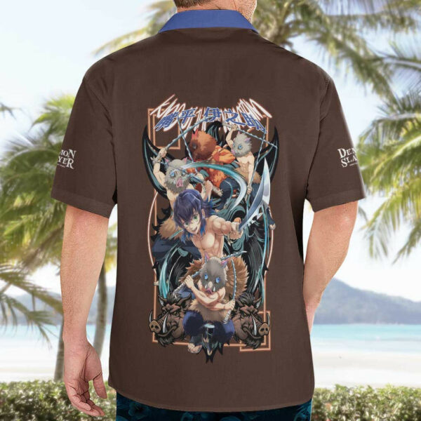 Hashibira Inosuke Demon Slayer Hawaiian Shirt Japan Anime 4.jpg