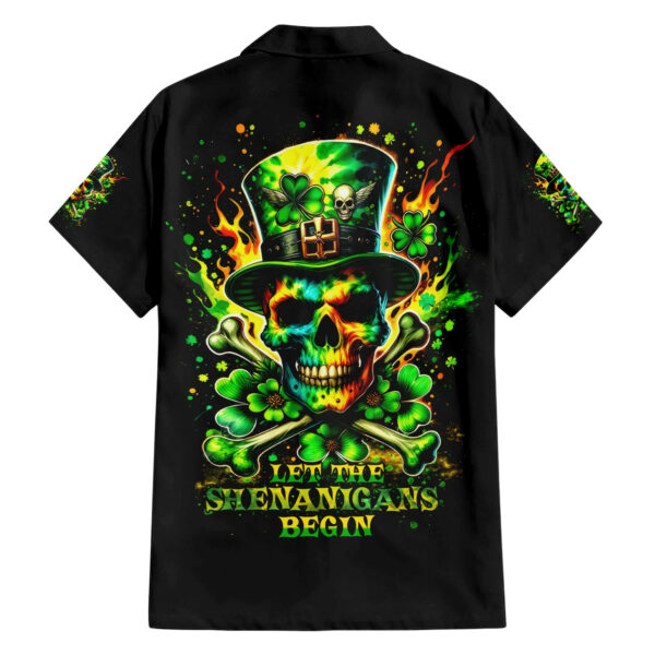 Irish Skull Hawaiian Shirt Let The Shenanigans Begin 1.jpg