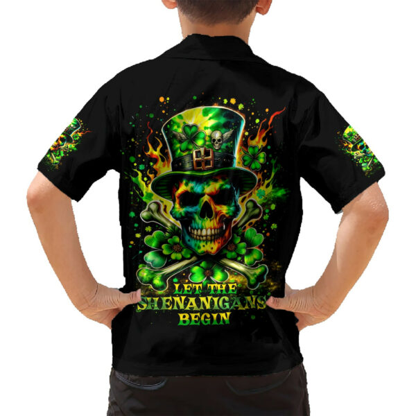 Irish Skull Hawaiian Shirt Let The Shenanigans Begin 6.jpg