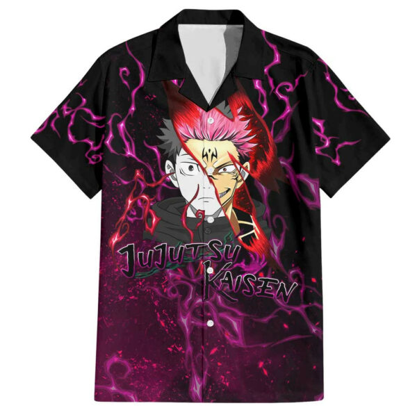 Itadori Yuji Ryomen Sukuna Jujutsu Kaisen Hawaiian Shirt Pattern Anime Mix Manga 1.jpg