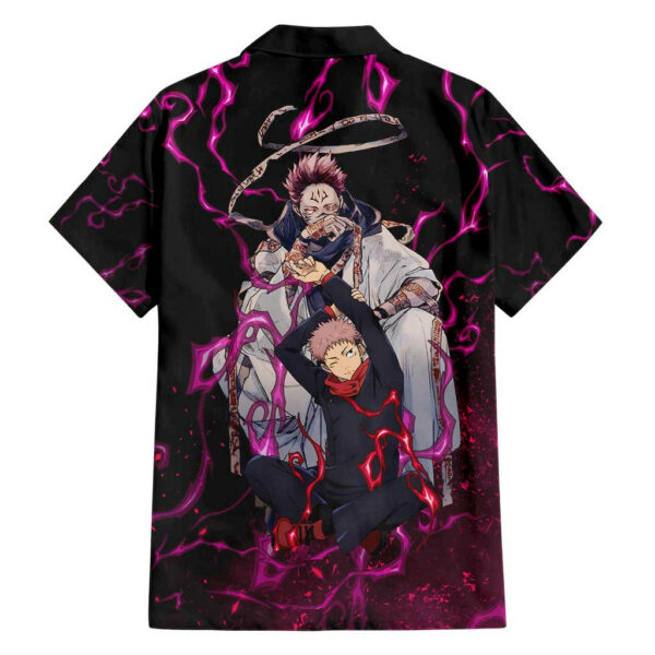 Itadori Yuji Ryomen Sukuna Jujutsu Kaisen Hawaiian Shirt Pattern Anime Mix Manga 2.jpg