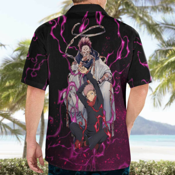 Itadori Yuji Ryomen Sukuna Jujutsu Kaisen Hawaiian Shirt Pattern Anime Mix Manga 4.jpg