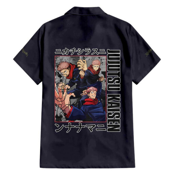 Itadori Yuuji Jujutsu Kaisen Hawaiian Shirt Anime 2.jpg