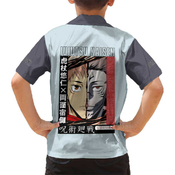 Itadori Yuuji x Ryomen Sukuna Jujutsu Kaisen Hawaiian Shirt Anime 6.jpg