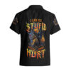 Jack O Lantern Skull Hawaiian Shirt I Can Fix Stupid But Its Gonna Hurt 1.jpg