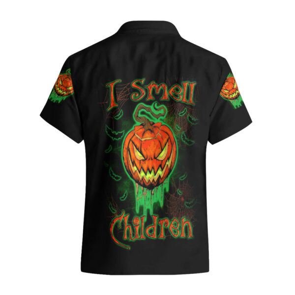Jack O Lantern Skull Hawaiian Shirt I Smell Children 1.jpg