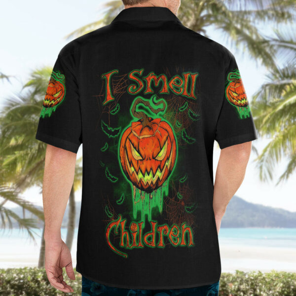 Jack O Lantern Skull Hawaiian Shirt I Smell Children 5.jpg