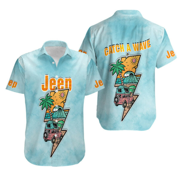 Jeep Camping Hawaiian Shirt Catch A Wave 3.jpg