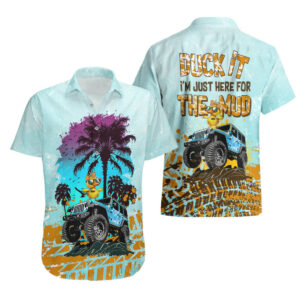 Jeep Duck Hawaiian Shirt Im Just Here for The Mud 1.jpg