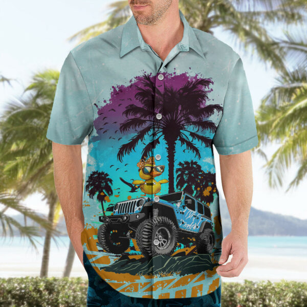 Jeep Duck Hawaiian Shirt Im Just Here for The Mud 4.jpg