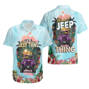 Jeep Duck Tropical Summer Hawaiian Shirt Its A Jeep Thing 1.jpg