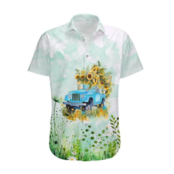 Jeep Girl Floral Sunflower Hawaiian Shirt 2.jpg