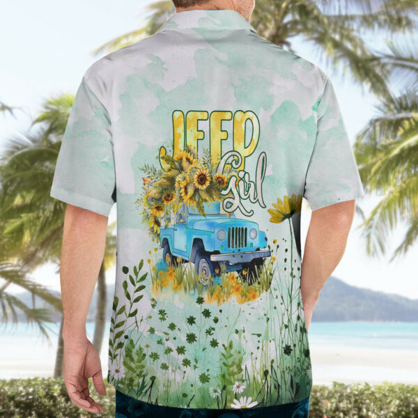 Jeep Girl Floral Sunflower Hawaiian Shirt 5.jpg