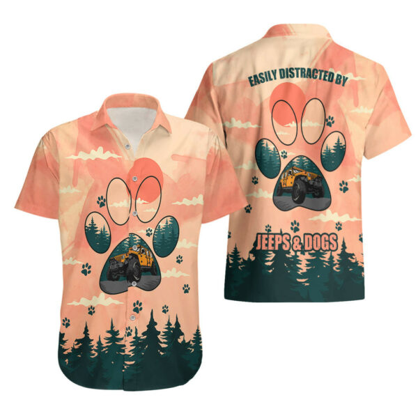 Jeep Girl Hawaiian Shirt Easily Distracted By Jeeps and Dogs 1.jpg