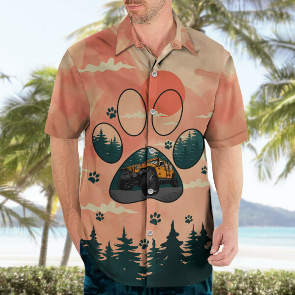 Jeep Girl Hawaiian Shirt Easily Distracted By Jeeps and Dogs 4.jpg