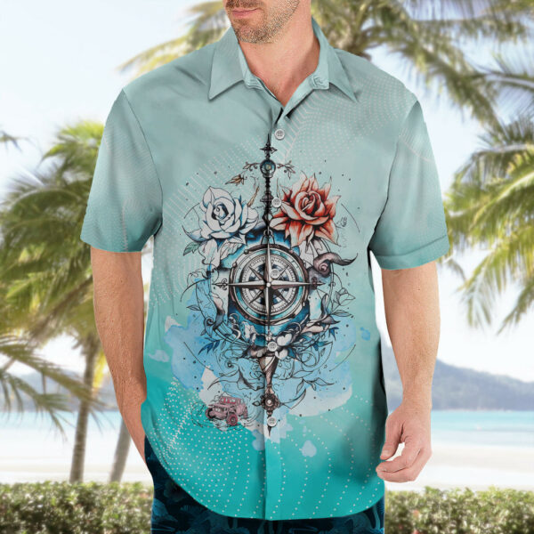 Jeep Girl Hawaiian Shirt Floral Compass 4.jpg