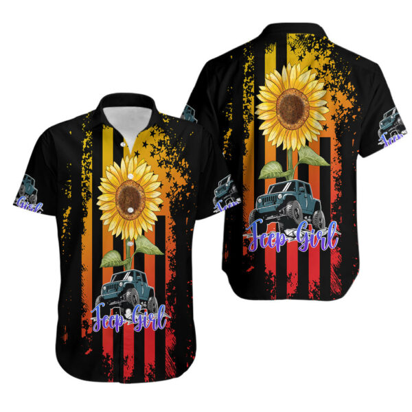 Jeep Girl Hawaiian Shirt Sunflowers Mix American Flag 3.jpg
