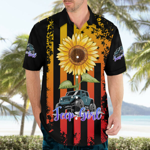 Jeep Girl Hawaiian Shirt Sunflowers Mix American Flag 4.jpg
