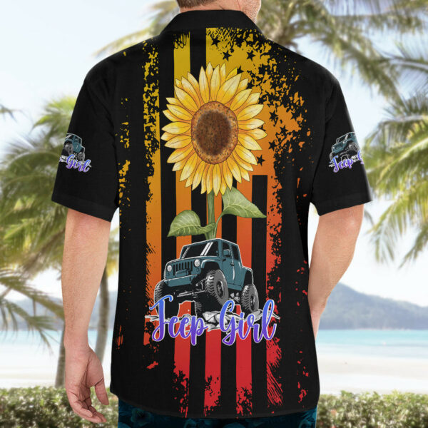 Jeep Girl Hawaiian Shirt Sunflowers Mix American Flag 5.jpg