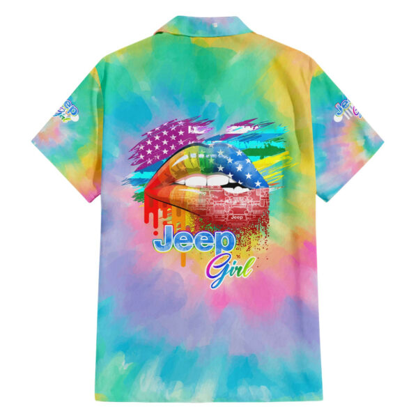 Jeep Girl Hawaiian Shirt Tie Dye American Flag Lips 2.jpg