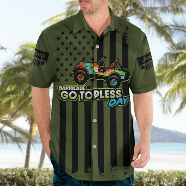 Jeep Go Topless Day 2023 Get Dirty Hawaiian Shirt Green Version 4.jpg
