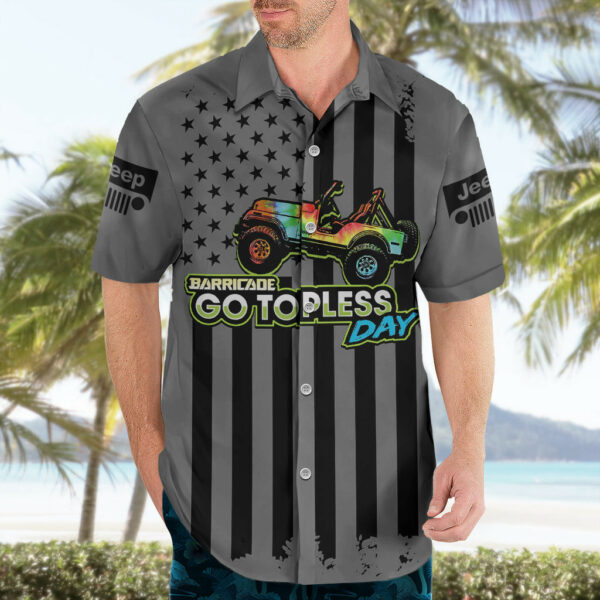 Jeep Go Topless Day 2023 Get Dirty Hawaiian Shirt Grey Version 4.jpg
