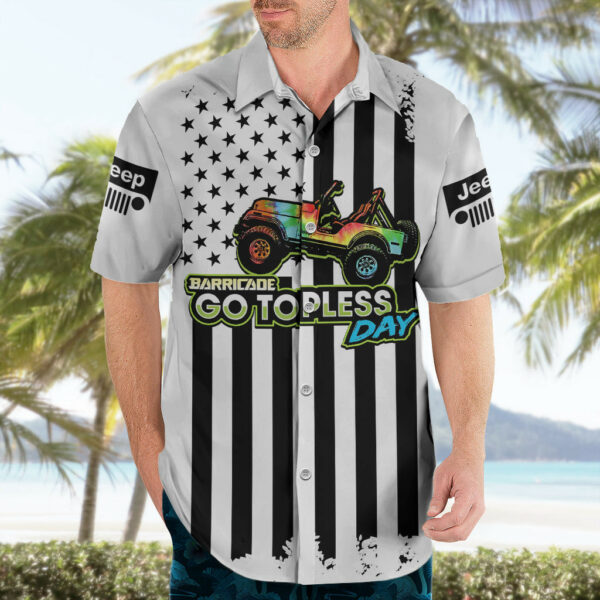 Jeep Go Topless Day 2023 Get Dirty Hawaiian Shirt White Version 4.jpg