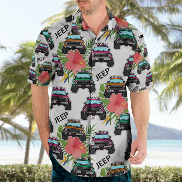 Jeep Hawaii Hawaiian Shirt Hibiscus Flower Mix Jeep 4.jpg