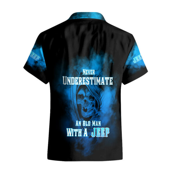 Jeep Hawaiian Shirt Never Underestimate An Old Man With Jeep Blue 2.jpg