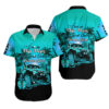 Jeep Hawaiian Shirt Womens Im A Flip Flops And Jeep Kinda Girl Turquoise 1.jpg