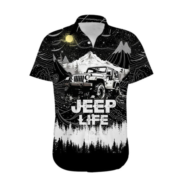 Jeep Life Hawaiian Shirt Adventure Starts Where The Roads End 2.jpg