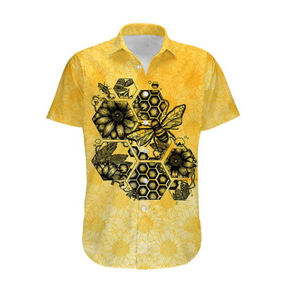 Jeep Life Summer Vibes Sunflowers and Bees Hawaiian Shirt 2.jpg
