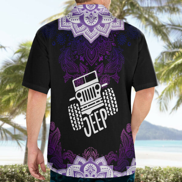 Jeep Mandala Hawaiian Shirt Patterns Flower Mix Jeep 5.jpg