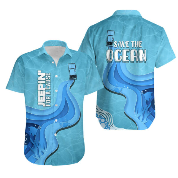 Jeepin For A Cause World Ocean Day Hawaiian Shirt 1.jpg