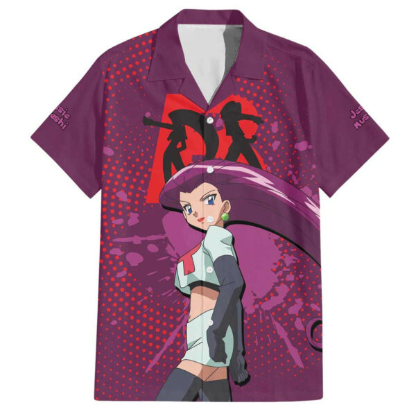 Jessie Musashi Pokemon Hawaiian Shirt Anime 1.jpg