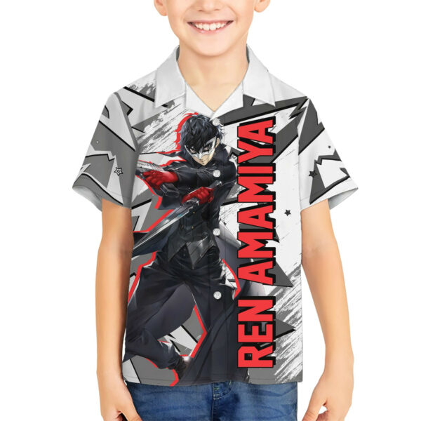 Joker Persona Hawaiian Shirt Anime Mix Polygon Cyber 5.jpg