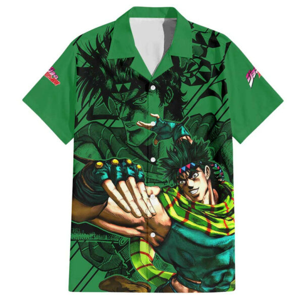 Joseph Joestar JoJos Bizarre Adventure Hawaiian Shirt Anime Mix Black Sketch 1.jpg