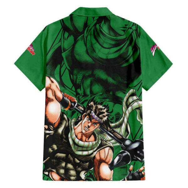 Joseph Joestar JoJos Bizarre Adventure Hawaiian Shirt Anime Mix Black Sketch 2.jpg