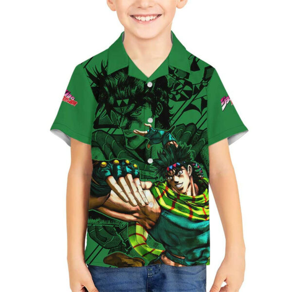Joseph Joestar JoJos Bizarre Adventure Hawaiian Shirt Anime Mix Black Sketch 5.jpg