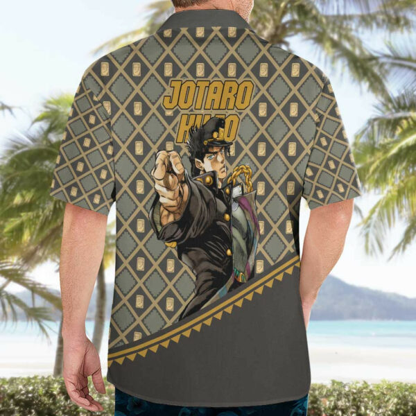 Jotaro Kujo JoJo no Kimyo na Boken Hawaiian Shirt Anime 4.jpg