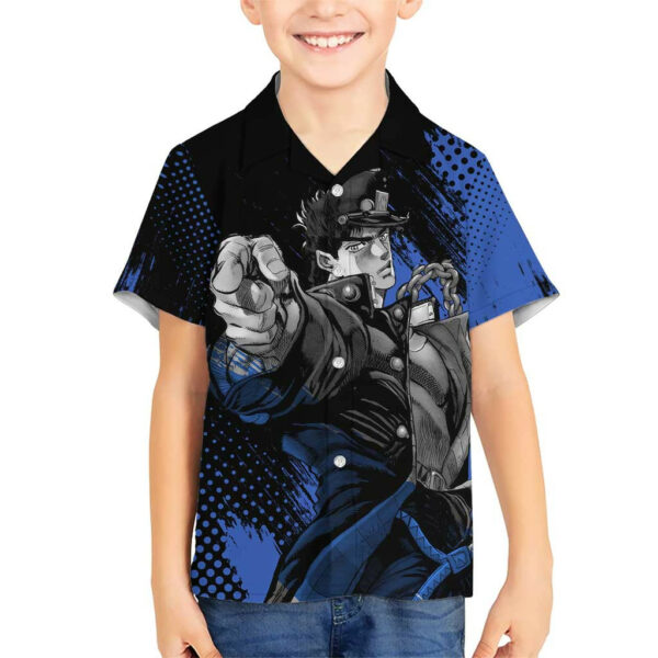 Jotaro Kujo JoJos Bizarre Adventure Hawaiian Shirt Anime 5.jpg