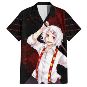 Juuzou Suzuya Tokyo Ghoul Hawaiian Shirt Anime Grunge 1.jpg