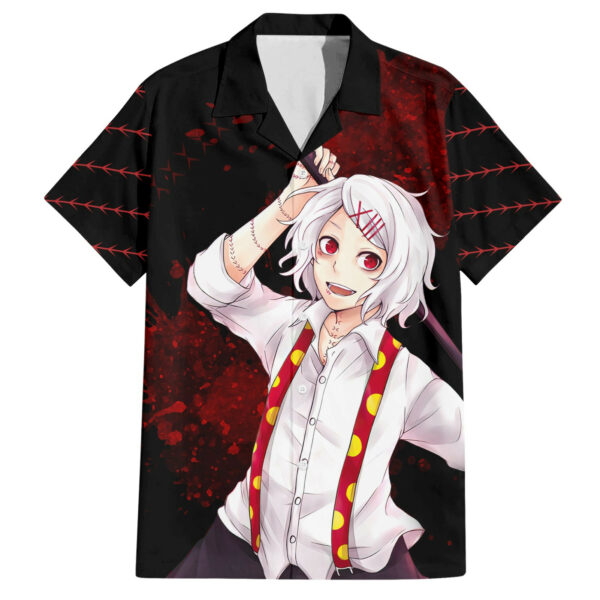 Juuzou Suzuya Tokyo Ghoul Hawaiian Shirt Anime Grunge 1.jpg